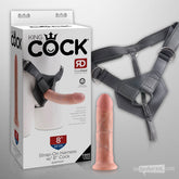 King Cock Strap-on Harness with 8" Cock Unboxed