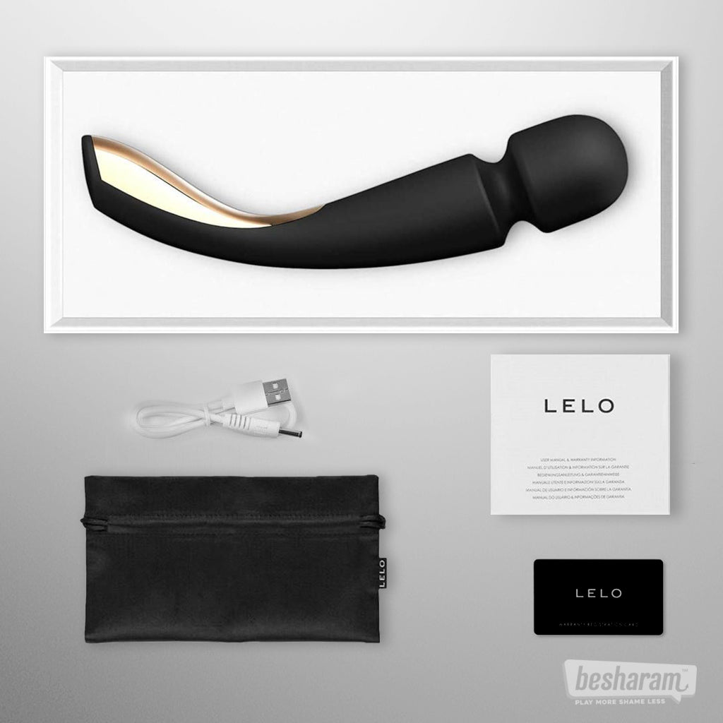 LELO Smart Wand 2 Large Luxury Massager Inclusions