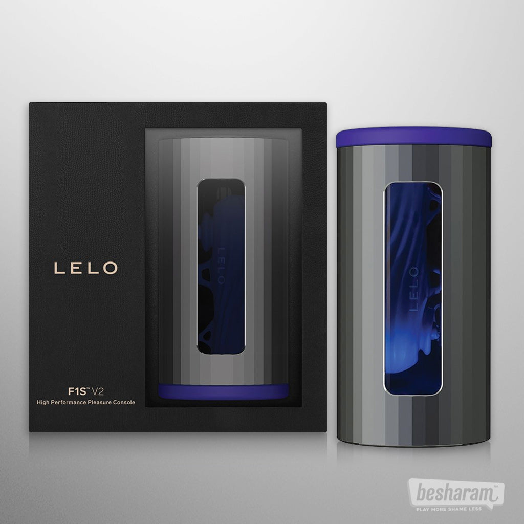 Lelo F1S V2 Pleasure Console Midnight Blue Unboxed