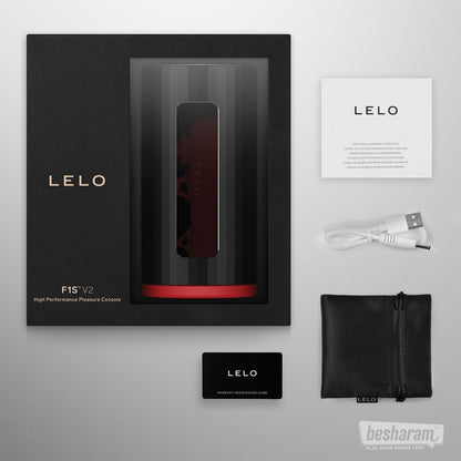 Lelo F1S V2 Pleasure Console Red Inclusions