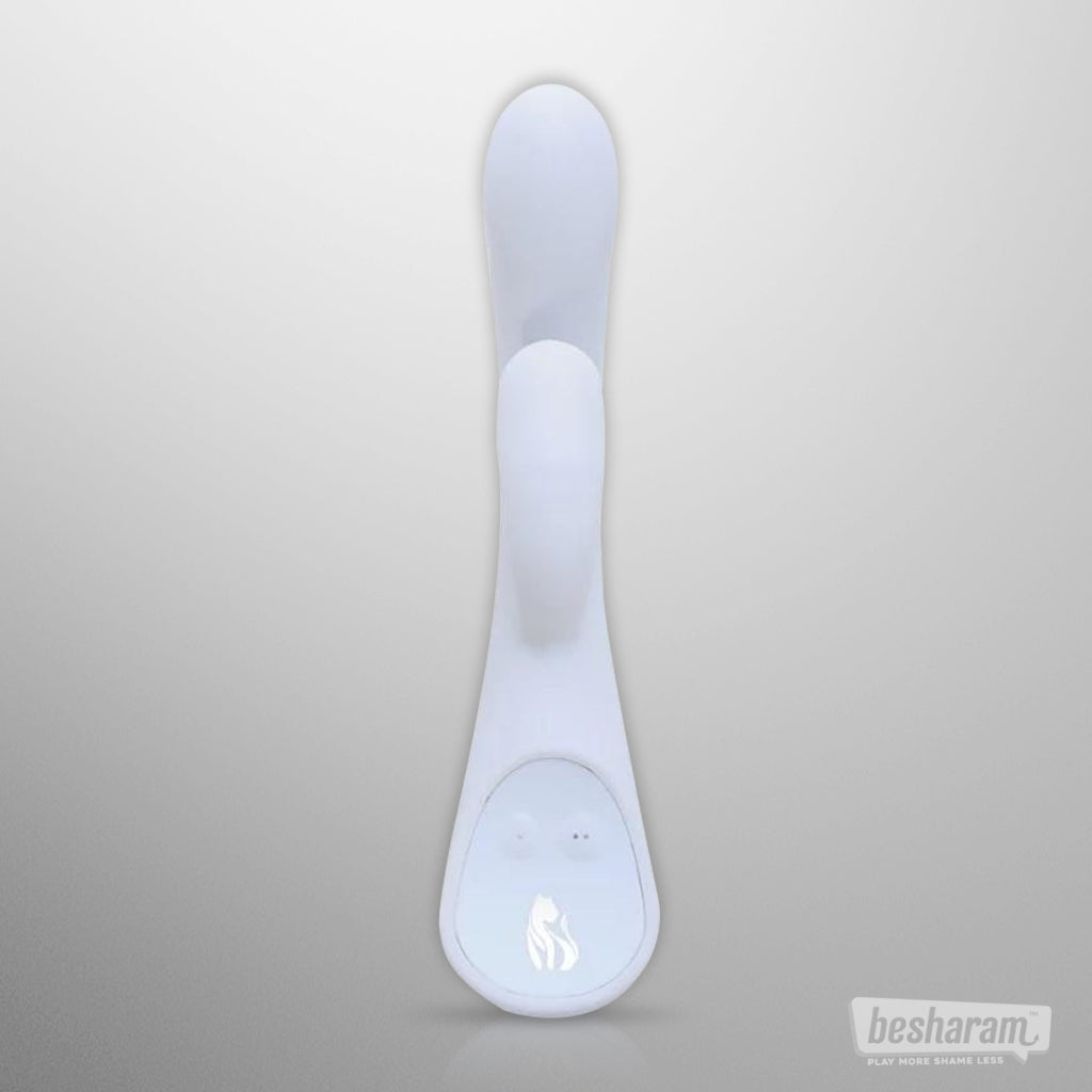The Lioness 2.0 Smart AI Vibrator Grey Standing