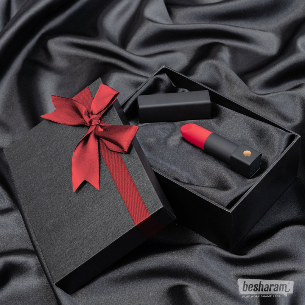 Lovense EXOMOON Lipstick Bullet Vibrator Gift Box