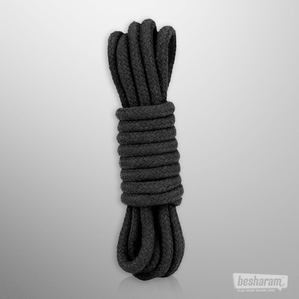 Lux Fetish Bondage Rope Black Unboxed