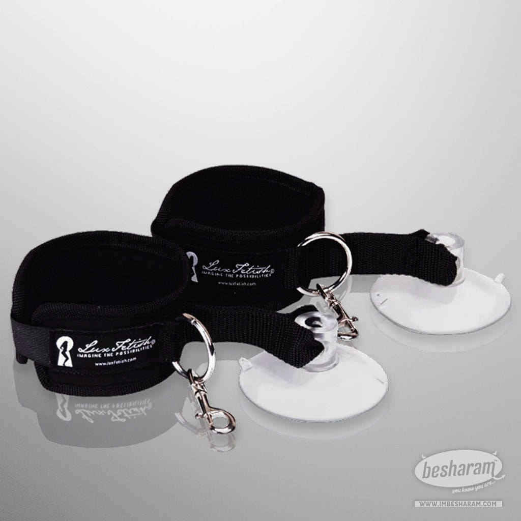Lux Fetish Sexy Suction Cuffs Front