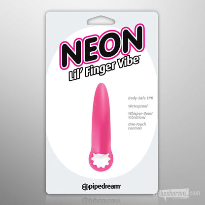 Pipedream Neon Lil Finger Vibrator
