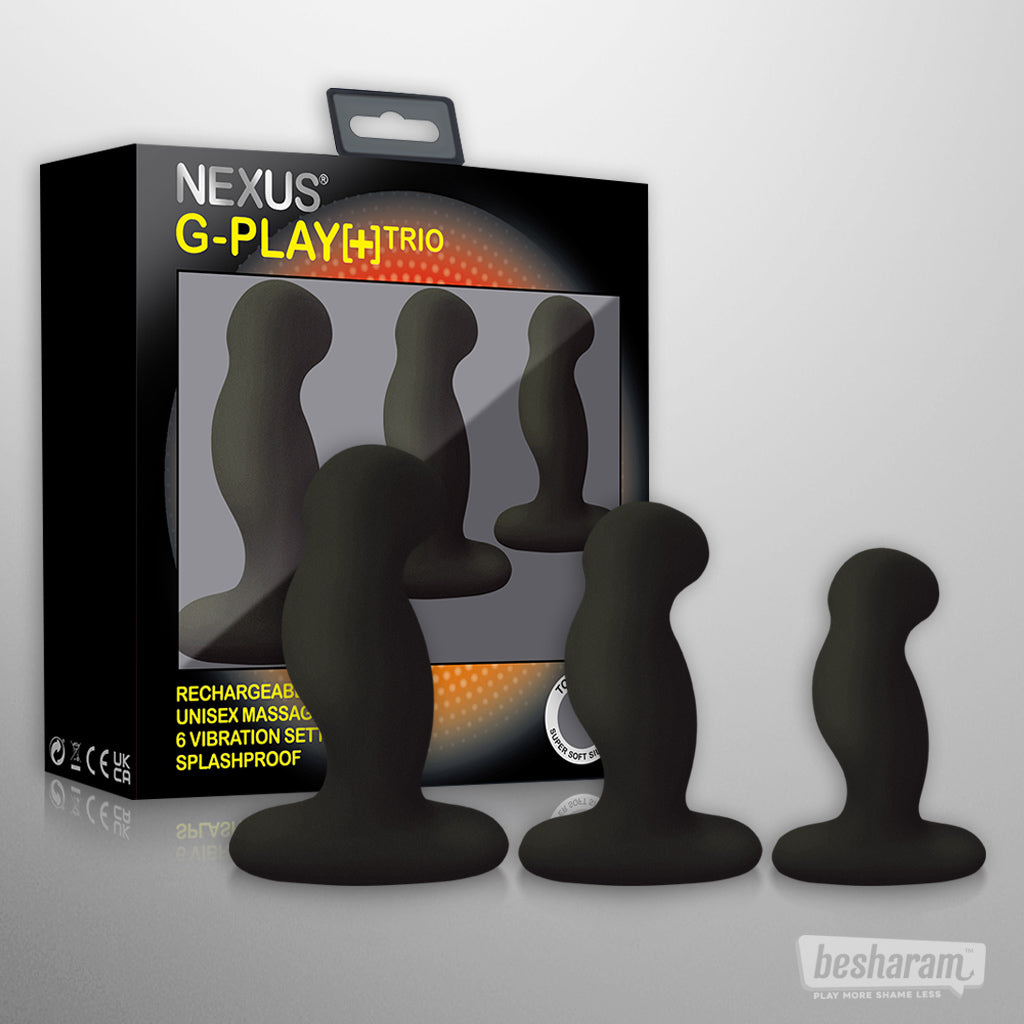 Nexus G-Play Trio Unisex Vibrators Set Unboxed