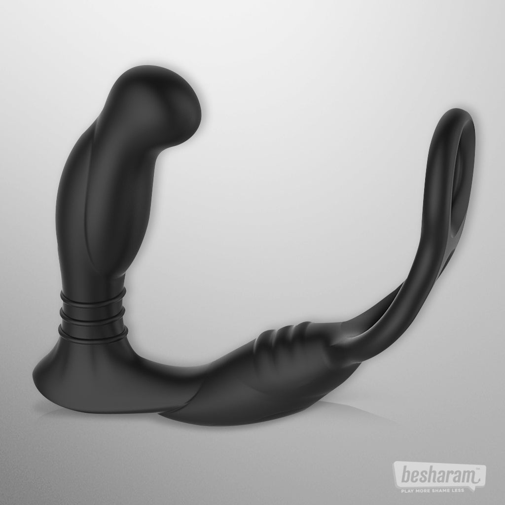 Nexus Simul8 Vibrating Anal Cock and Ball Toy Side