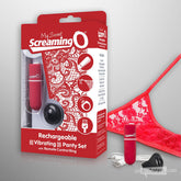 My Secret Screaming O® Charged Remote Control Panty Vibe Red Unboxed