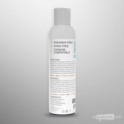 Promescent Premium Water-Based Lubricant Back