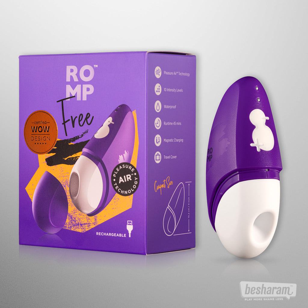 ROMP Free Clitoral Vibrator Unboxed