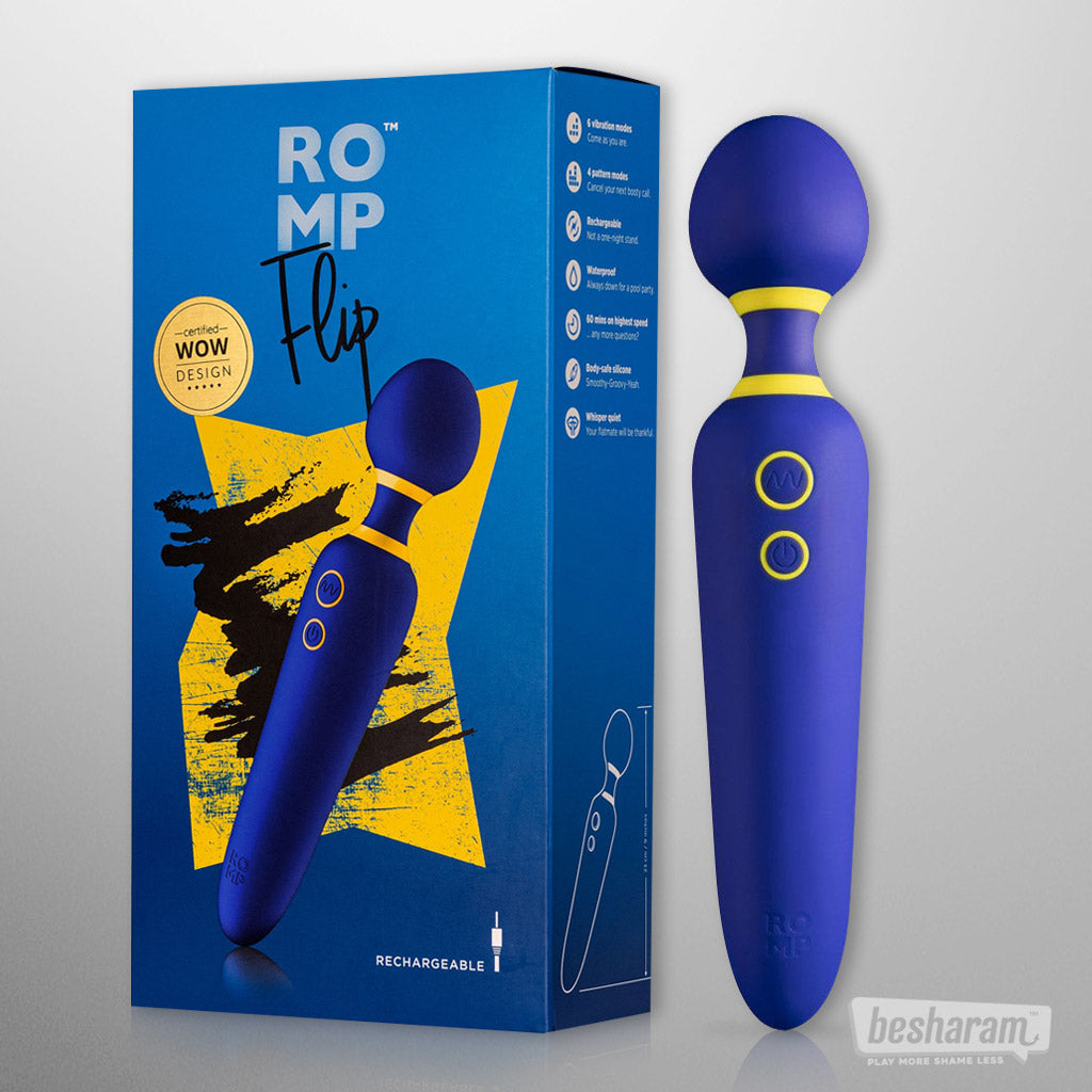 ROMP Flip Wand Vibrator Unboxed