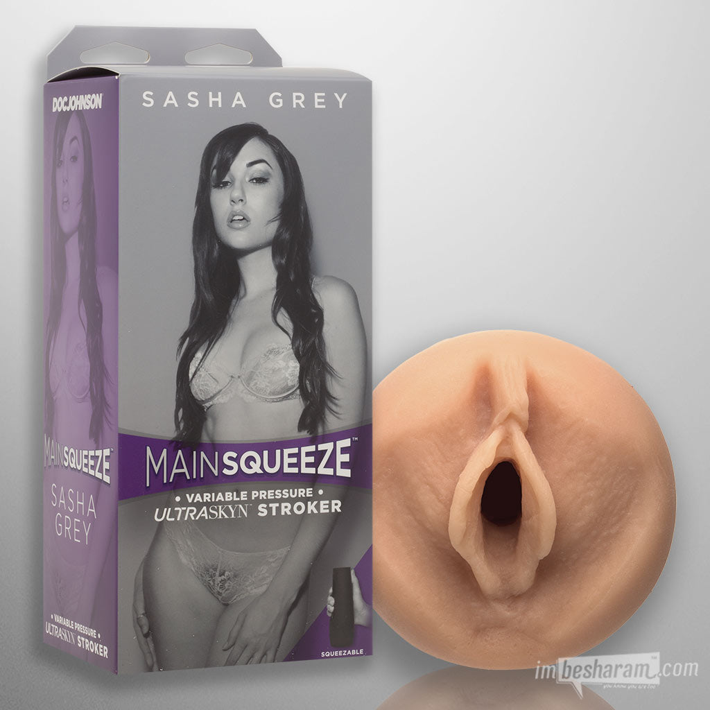 Sasha Grey Main Squeeze Masturbator Packaging