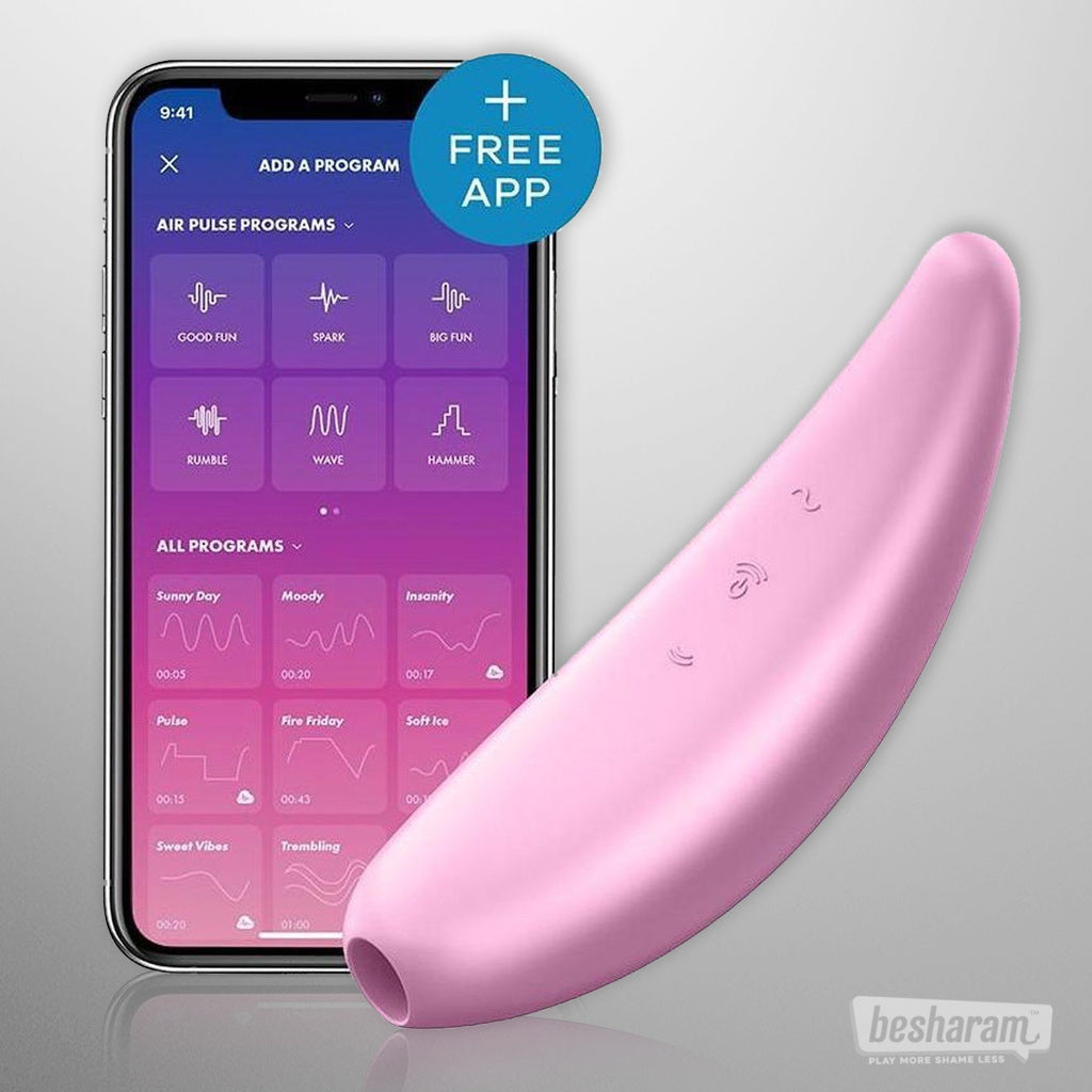 Satisfyer Curvy 3+ App Controlled Vibrator In-App