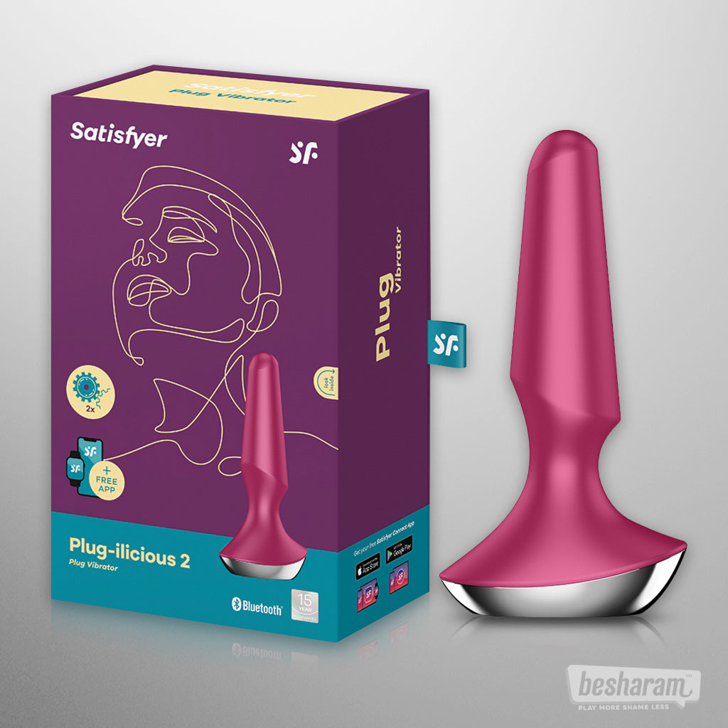Satisfyer Plug-ilicious 2 Plug Vibrator U nboxed