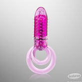 Screaming O DoubleO 8 Double Cock Ring Purple