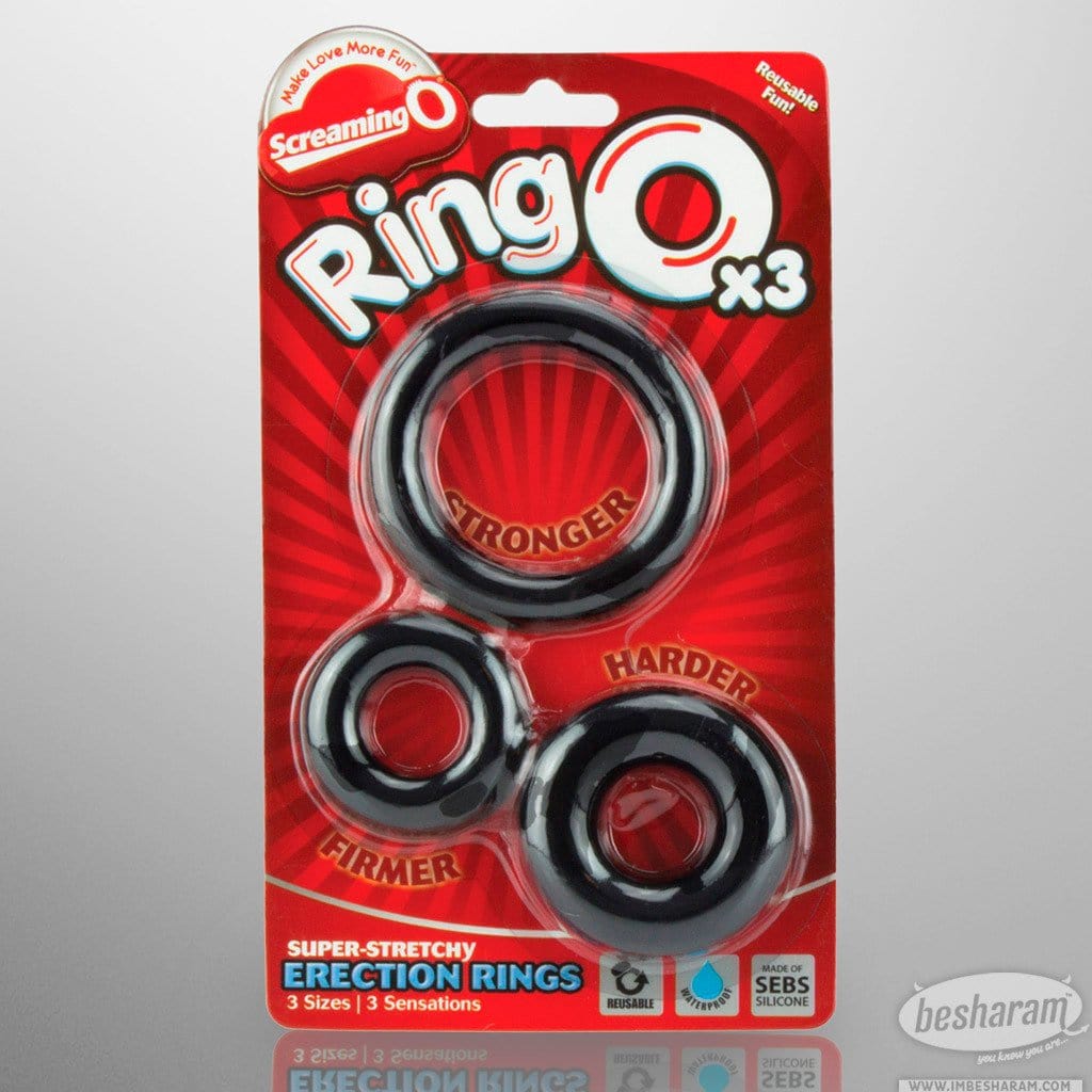 Screaming O RingO x3 C-Rings Packed