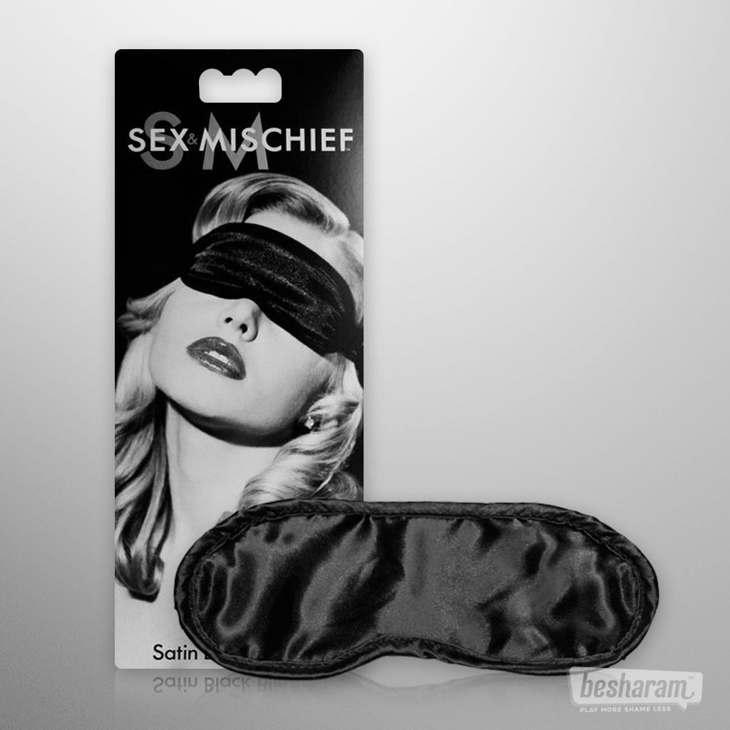 Buy Sex & Mischief Satin Blindfold in India