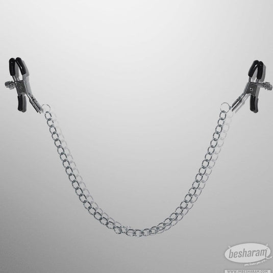Sex &amp; Mischief Chained Nipple Clamps