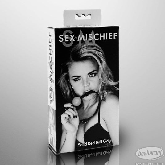 Sex &amp; Mischief Solid Ball Gag-IMbesharam.com