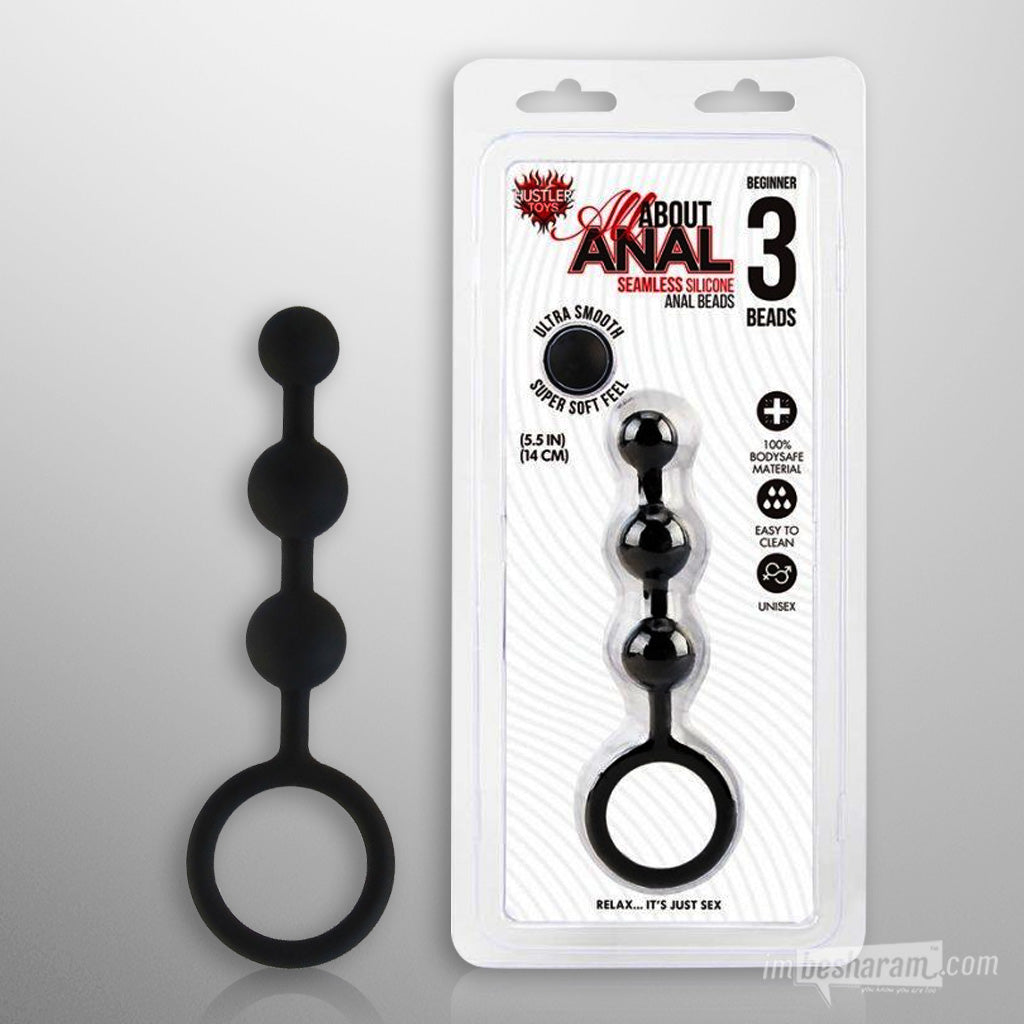 Buy Hustler Beginner's Silicone Anal Beads in India
