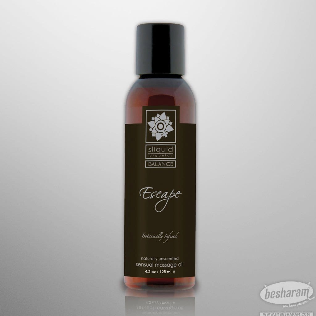 Sliquid Organics Sensual Massage Oil Escape