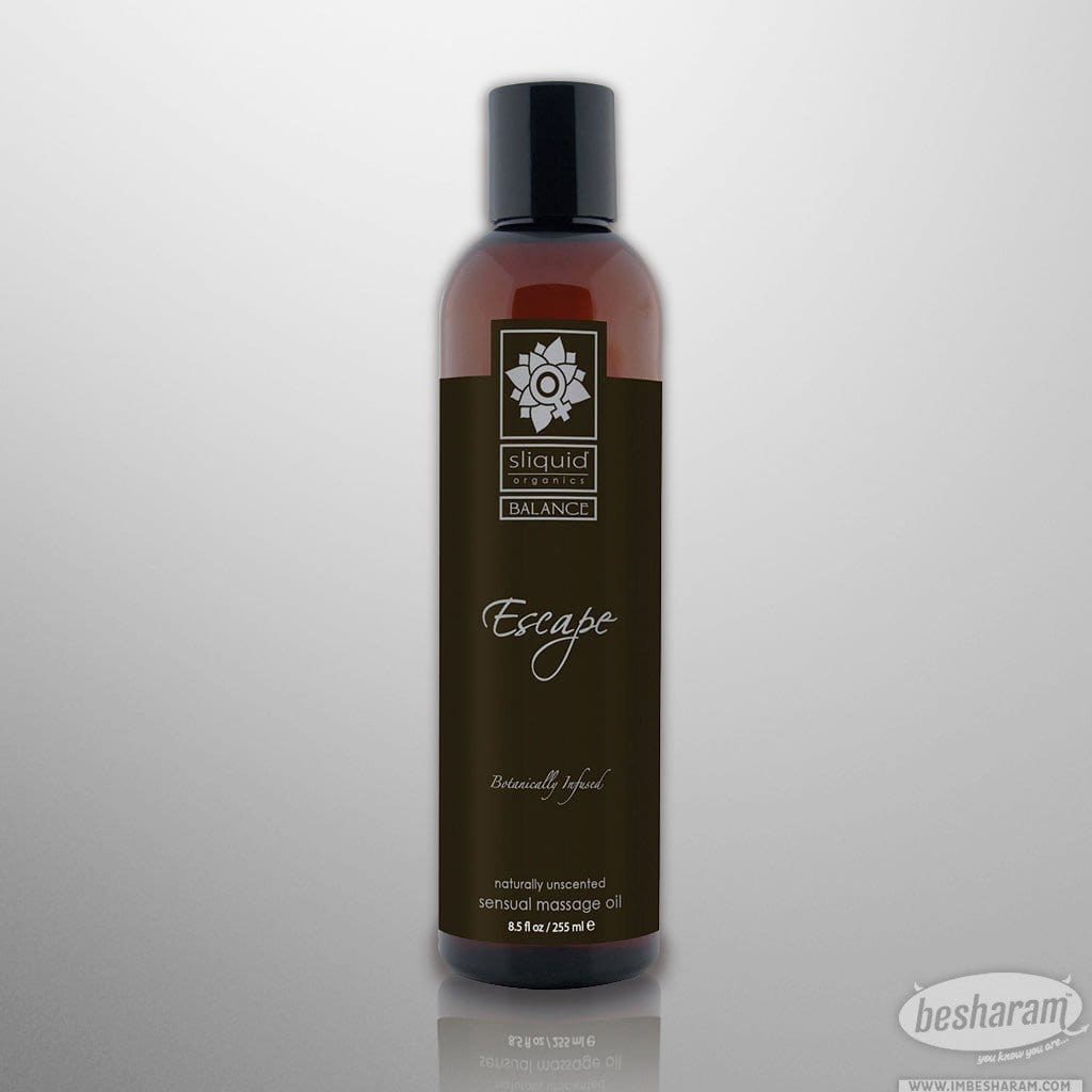 Sliquid Organics Sensual Massage Oil Escape 255ml