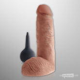 King Cock 8" Squirting Cock with Balls