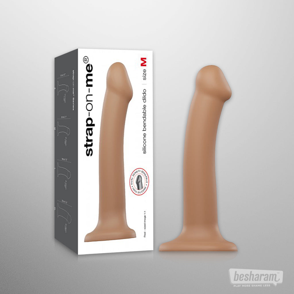 Strap-on-Me Silicone Bendable Dildo Medium Unboxed