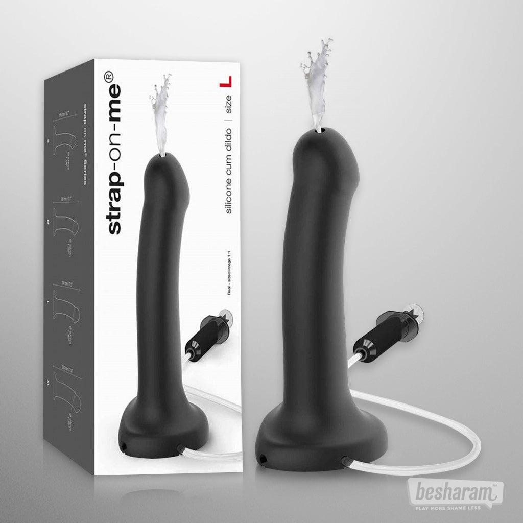 Strap-on-Me Silicone Squirting Dildo Unboxed