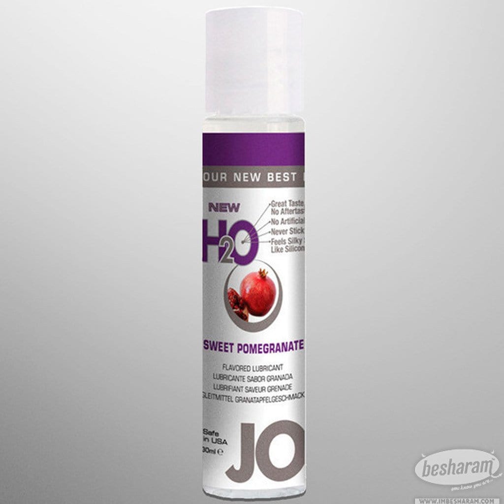 System Jo H2O (Multi) Flavored Lube - 1 oz. Sweet Pomegranate