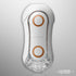 Tenga Flip ORB Male Masturbator White/Orange Crash