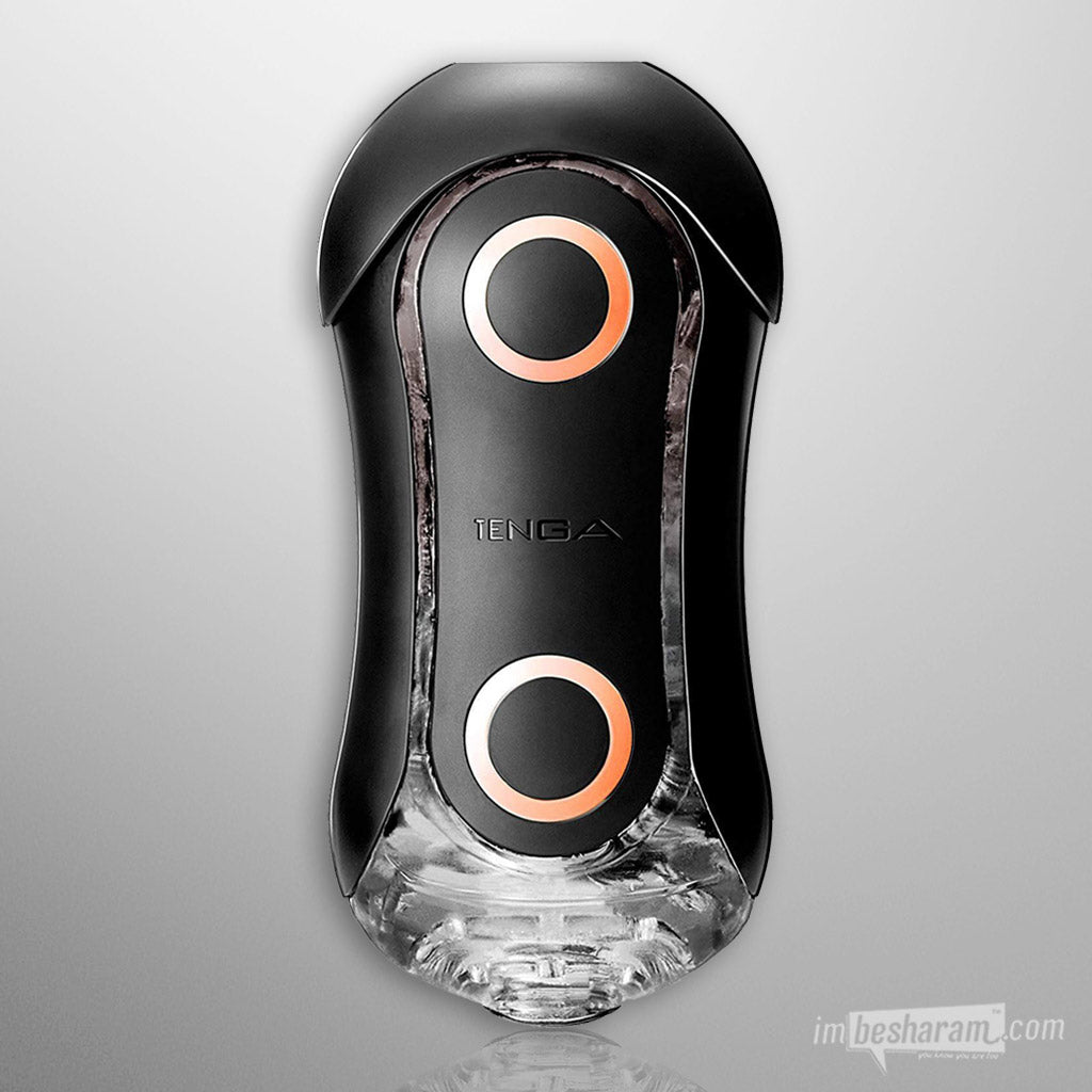 Tenga Flip ORB Male Masturbator Black/Orange Crash