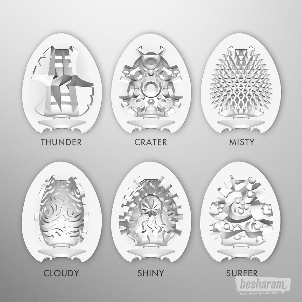 Tenga Egg Masturbator Hard Boiled Assorted Interior
