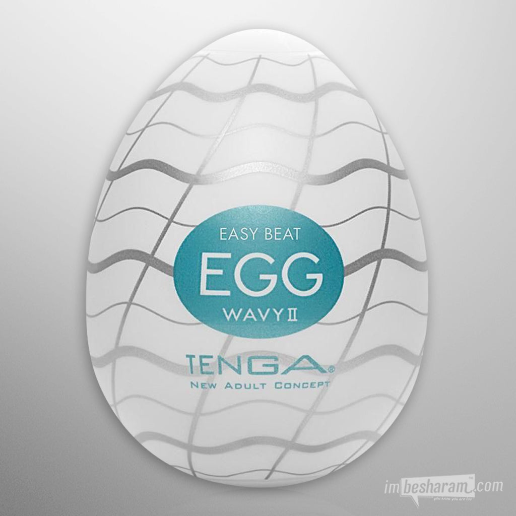 Tenga Egg Masturbator New Standard Wavy II