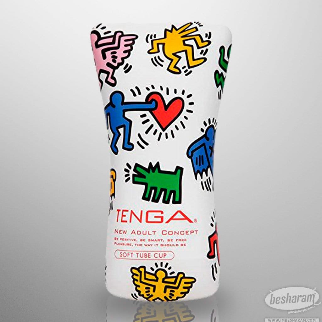 Tenga Masturbation Cup Keith Haring Soft Tube Cup