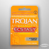 Trojan Ecstasy Ultra Ribbed Condoms 3