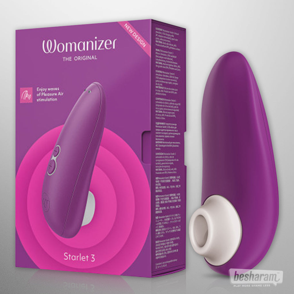 Womanizer Starlet 3 Clitoral Vibrator Violet Unboxed