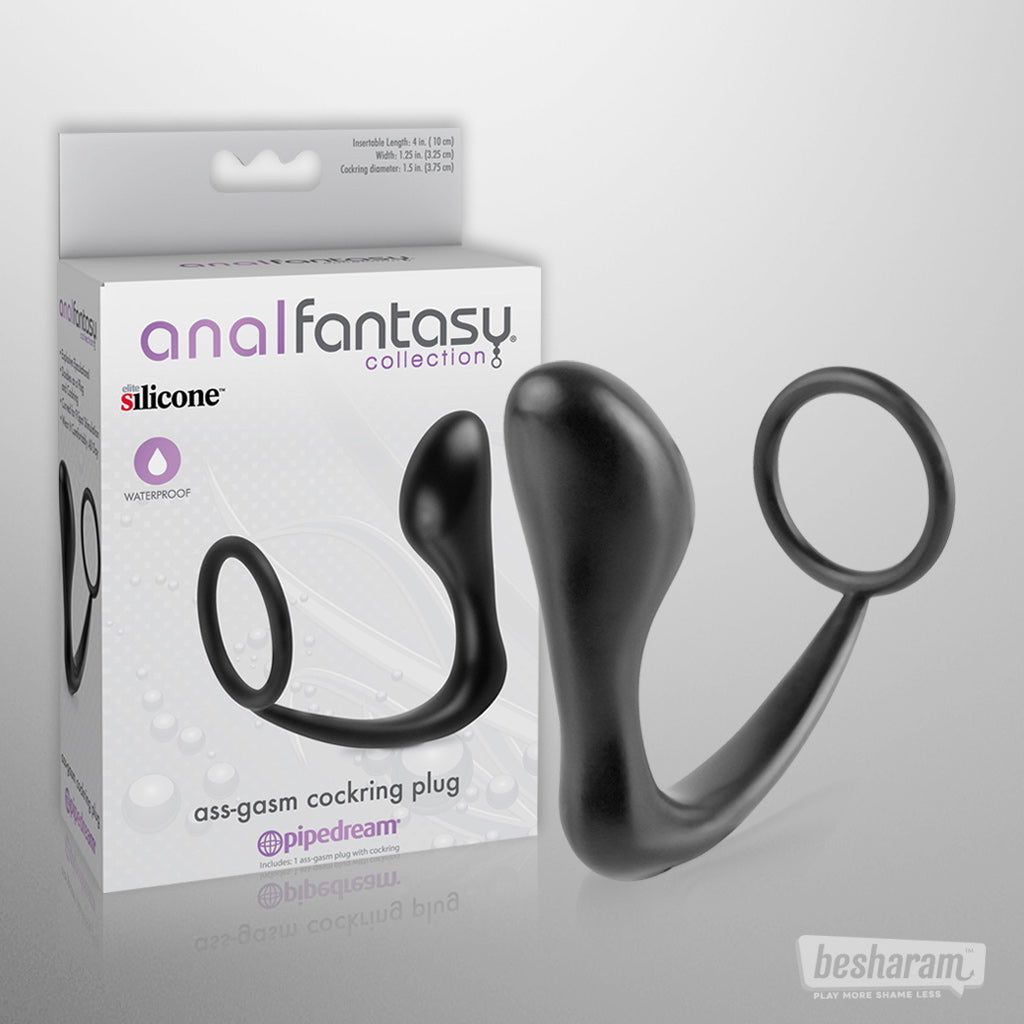 Buy Anal Fantasy Ass Gasm Cockring Plug in India