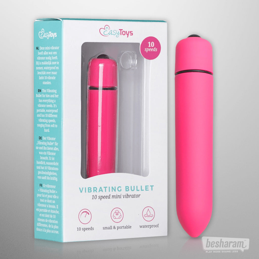 Easytoys 10 Speed Bullet Vibrator Pink Unboxed