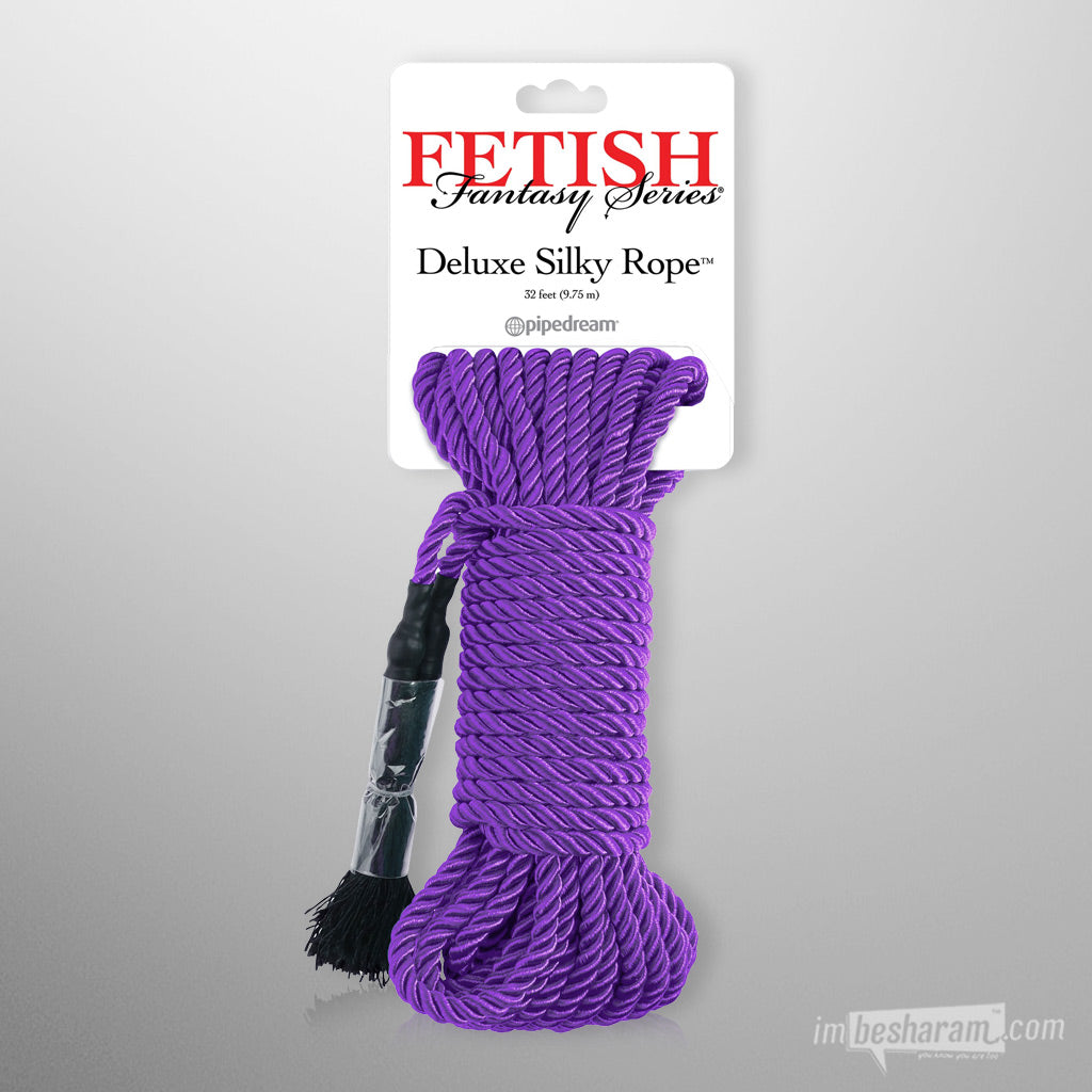 Fetish Fantasy Deluxe Silk Rope Purple