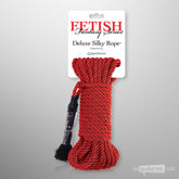 Fetish Fantasy Deluxe Silk Rope Red