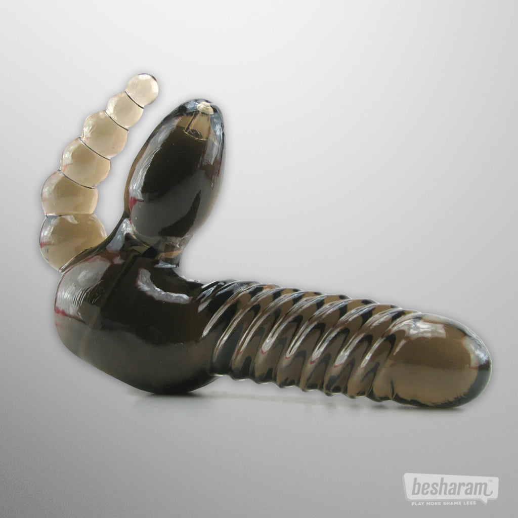 Fetish Fantasy Strapless Strap-On with Anal Stimulator