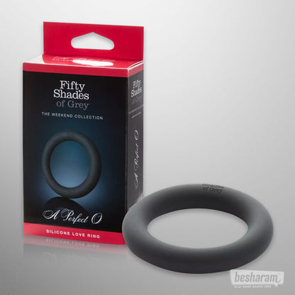 Fifty Shades of Grey A Perfect O Silicone Love Ring Unboxed