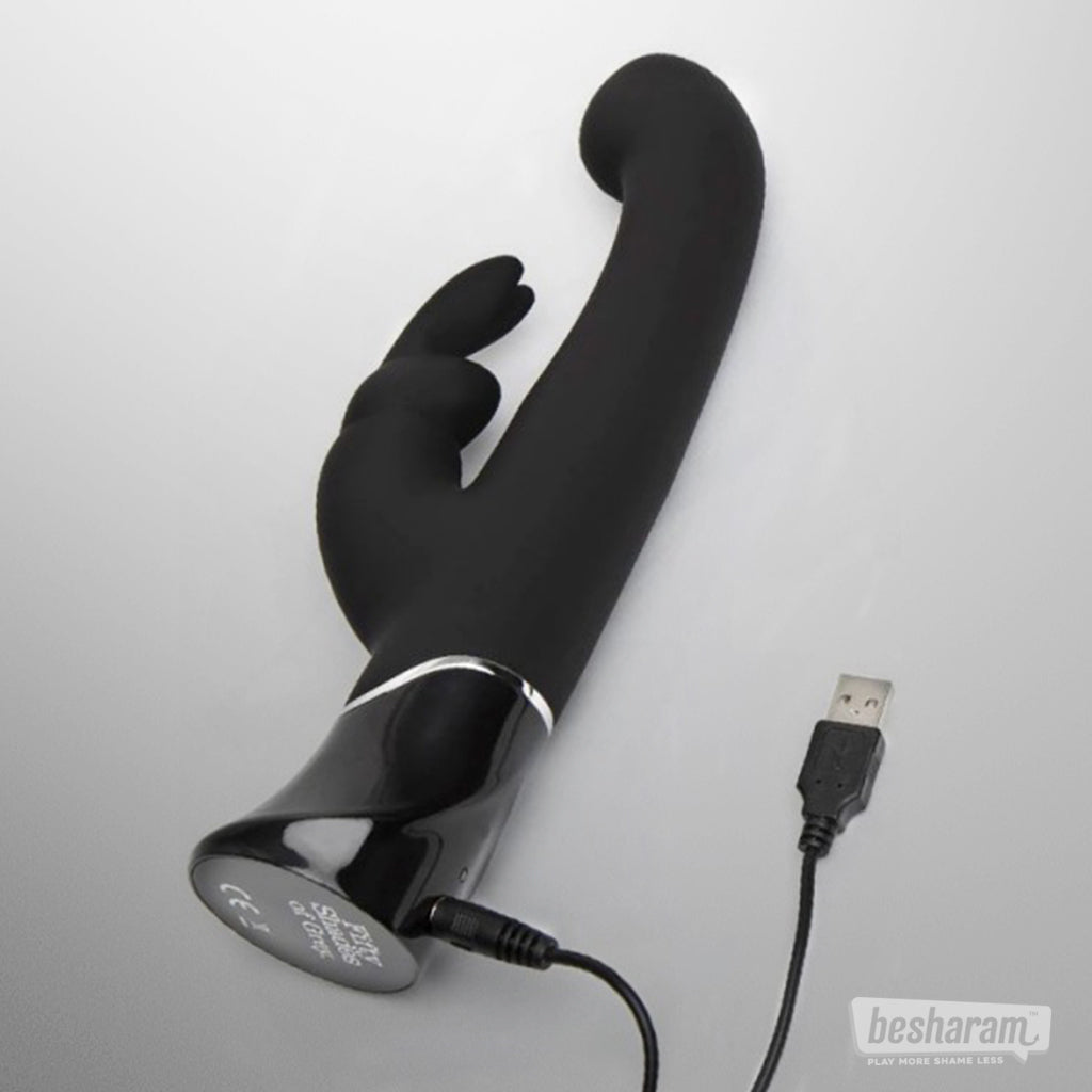 Buy Fifty Shades Of Grey Rechargeable G-Spot Rabbit Vibrator in India Buy Fifty Shades Of Grey Rechargeable G-Spot Rabbit Vibrator in India