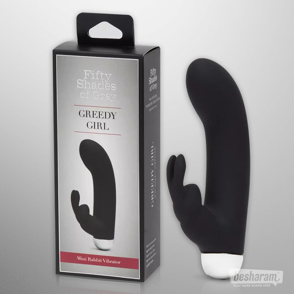 Buy Fifty Shades of Grey Greedy Girl Mini Rabbit Vibrator in India