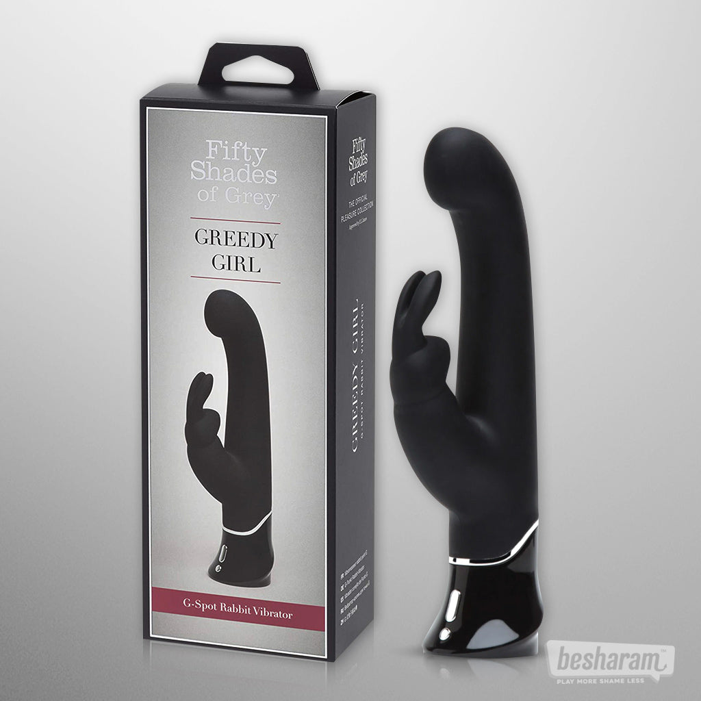 Buy Fifty Shades Of Grey Rechargeable G-Spot Rabbit Vibrator in India Buy Fifty Shades Of Grey Rechargeable G-Spot Rabbit Vibrator in India
