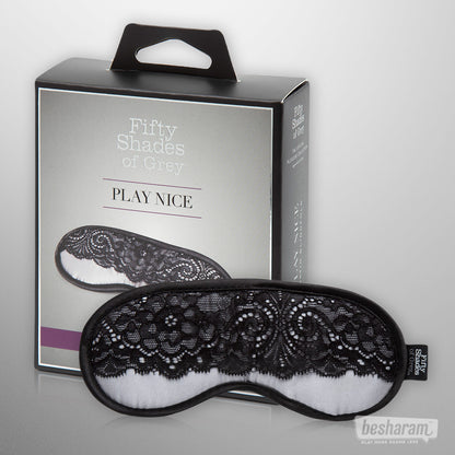 Fifty Shades Of Grey Satin Lace Blindfold