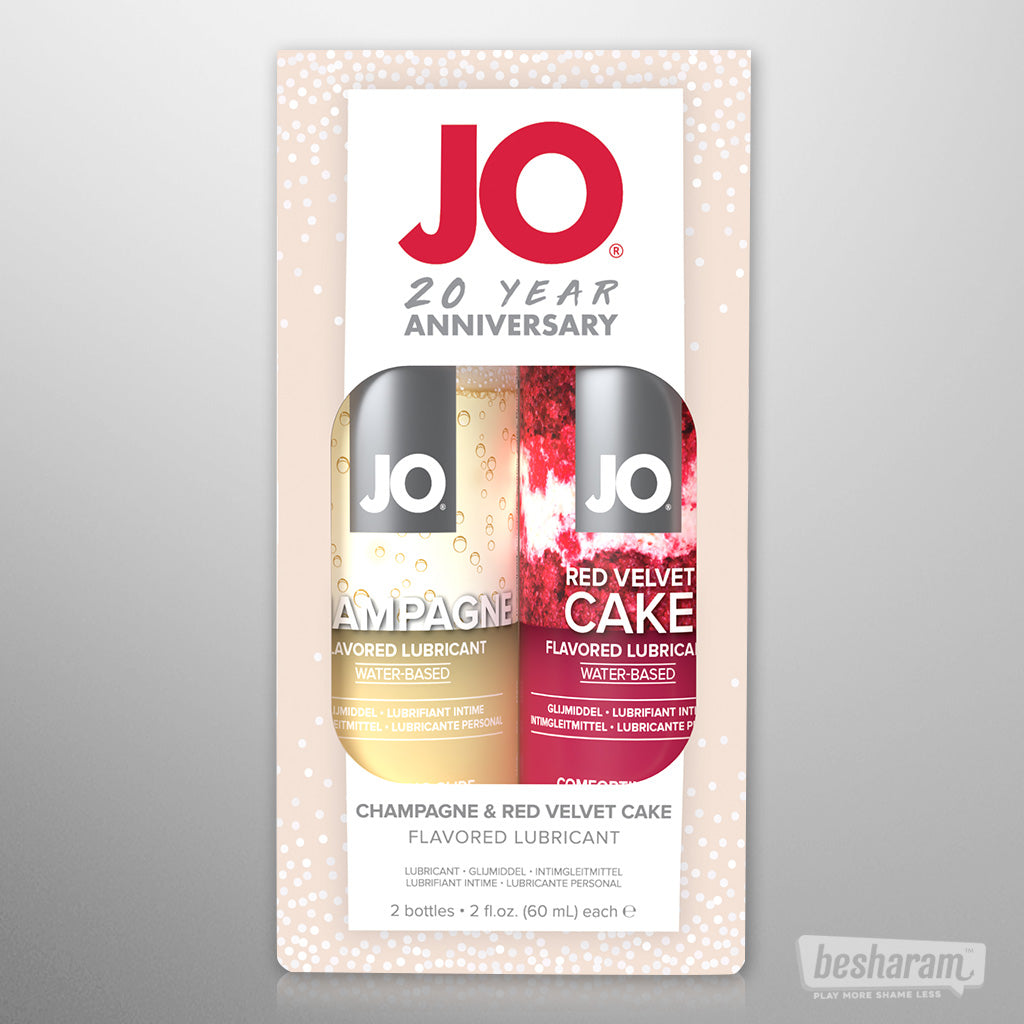 JO® Romantic Flavored Lubes Set