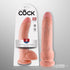 King Cock 9" Cock with Balls Beige Unboxed