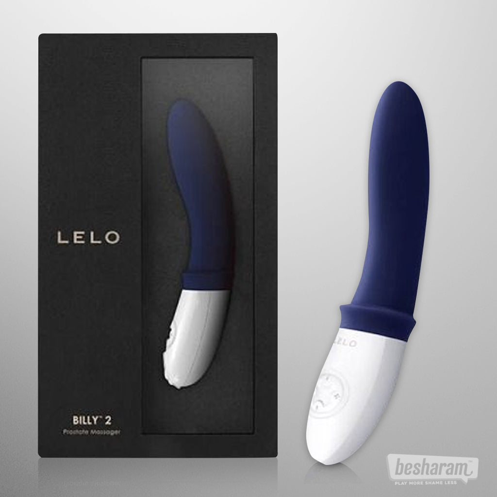 LELO Billy 2 Vibrator for Men Deep Blue Unboxed
